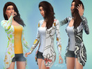 Sims 4 — Kirayne - Sweater Shorts - 12 Recolors by Kirayne — 12 new colors for the sweater shorts outfit. Found in the