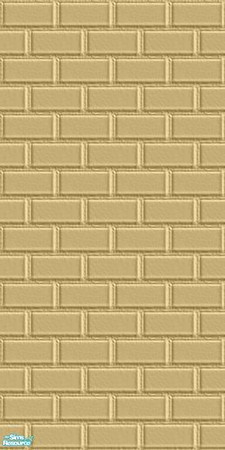Sims 2 — old sand paint - brick wall by MonisiaPL — 
