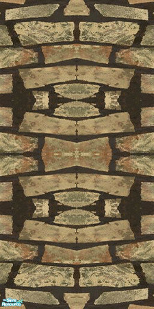 Sims 2 — 3 Elements Wall - Earth by Sheera — Part of my 3 Elements walls and floors set, Enjoy ! ! !