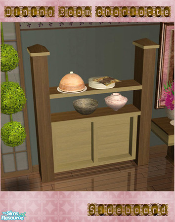 Sims 2 — S2S DiningRoomCharlotte - Sideboard 2 by sims2sisters — 