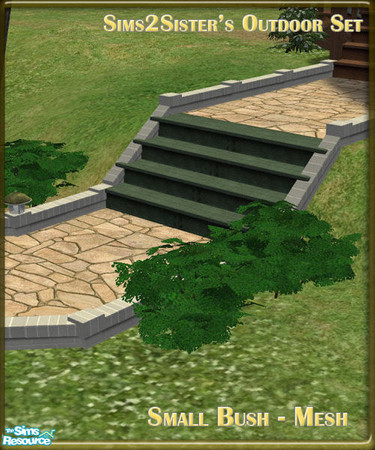 Sims 2 — S2S Outdoor Set - Small Bush by sims2sisters — 