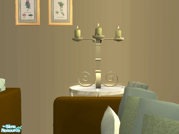 Sims 2 — Supreme Living - Tablelight by MysticVelvet — No meshes needed.