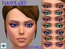 Sims 4 — Peacock Eye Colors by Persephaney — These eight eye colors are the inspiration for my upcoming submissions. The