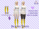 Sims 4 — Pikachu Tights by Elphine — Pikachu Tights Female Only Teen to Elder 2 swatches Customized Thumbnail Can be