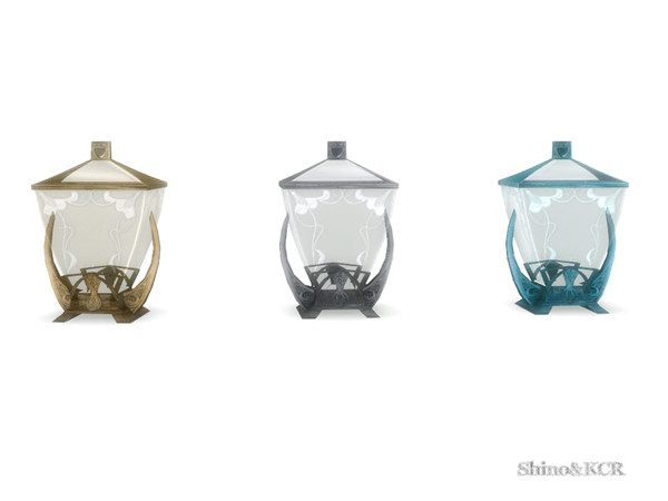 Sims 4 — Art Deco Bedroom - Glasscontainer by ShinoKCR — handcrafted Silverframe holding the Glass which has beautiful