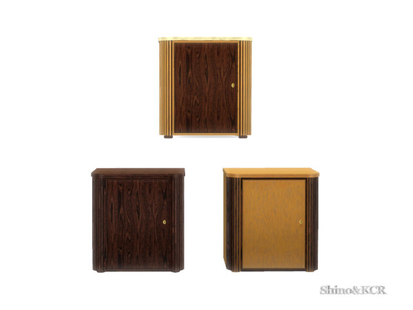 Sims 4 — Art Deco Bedroom - Sidetable by ShinoKCR — Wonderful handcrafted piece of Furniture, Art Deco Style