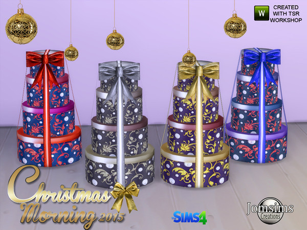 Sims 4 — christmas morning 2015 gift deco1 by jomsims — christmas morning 2015 gift deco1. category clutter