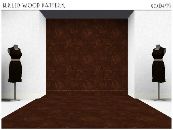 Sims 3 — Burled Wood_Pattern by Xodess — This texture is part of the - WOOD-RES - set: N1. How to find it in game: After