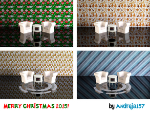 Sims 3 — Merry Christmas 2015 by Andreja157 — Patterns created with CAP Categories: ~themed: Xmas ornaments, Gingerbread