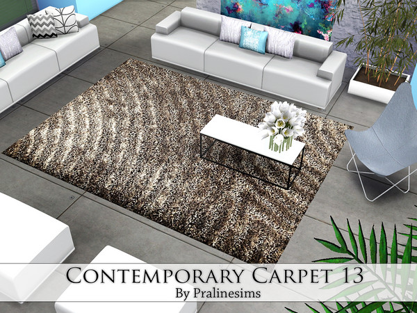 Sims 4 — Contemporary Carpet 13 by Pralinesims — By Pralinesims