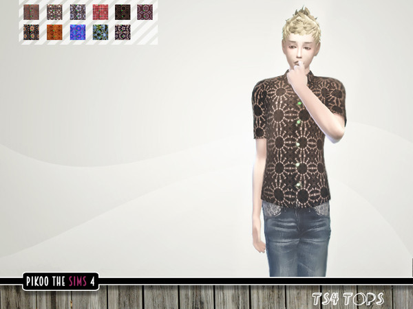Sims 4 — [TS4]_PikooMaleClothes04 by pikoo — Clothes for your male sims 4 resident. Hope you guys love it. Please dont