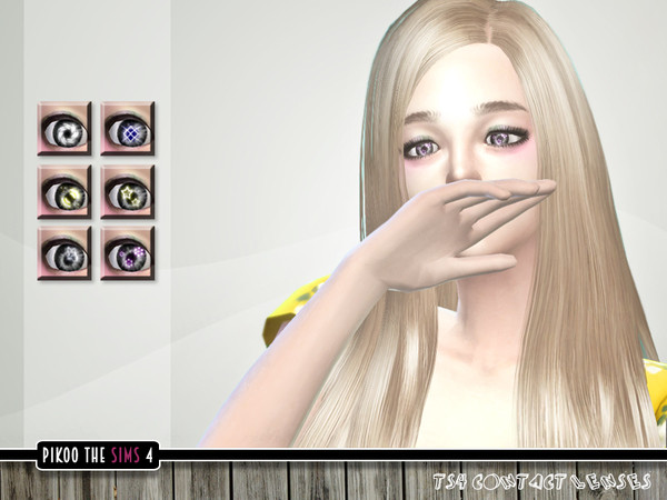 Sims 4 — [TS4]_PikooEyes08 by pikoo — Fantasy themed contact lenses for your sims 4 resident. Hope you guys love it.