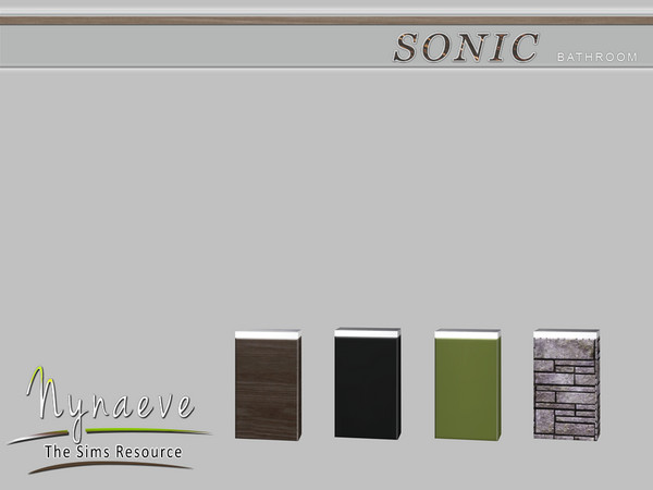 Sims 4 — Sonic Room Divider by NynaeveDesign — Sonic Bathroom - Room Divider Located in: Decor - Miscellaneous Price: 15