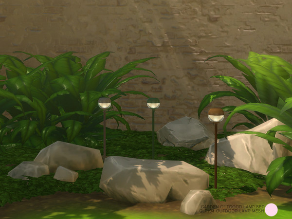 Sims 4 — GLT104 Outdoor Lamp Mesh by DOT — GLT104 Outdoor Lamp Mesh by DOT of The Sims Resource