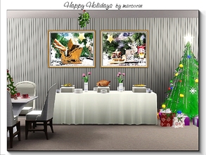 Sims 3 — Happy Holidays_marcorse by marcorse — Some elements of Yuetide cheer - gingerbread cookies, cinnamon sticks