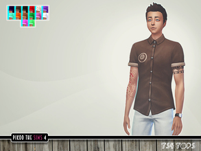 Sims 4 — [TS4]_PikooMaleClothes05 by pikoo — Clothes for your male sims 4 resident. Hope you guys love it. Please dont