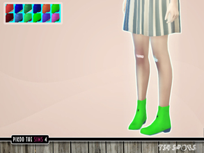 Sims 4 — [TS4]_PikooShoes01 by pikoo — Colorful shoes for your sims 4 resident. Hope you guys love it. Please dont
