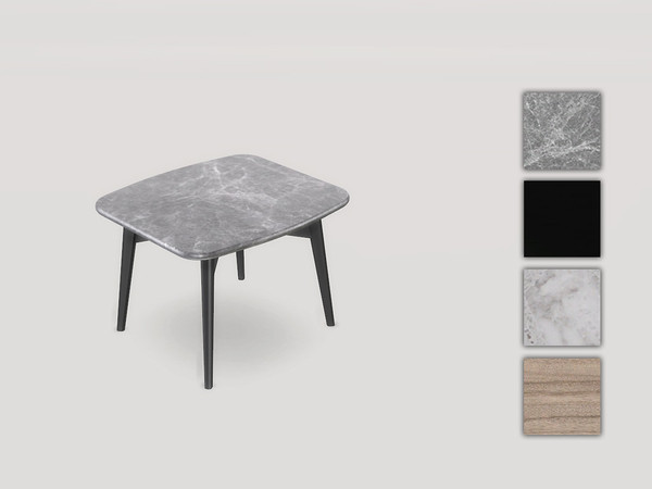 Sims 4 — Color Living - End Table by ung999 — Color Living - End Table Color Options : 4