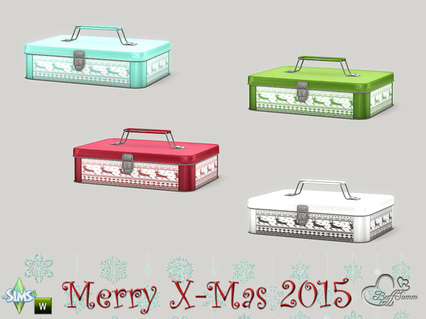 Sims 4 — XMas 2015 Box v1 by BuffSumm — May this holiday season sparkle and shine, may all of your wishes and dreams come