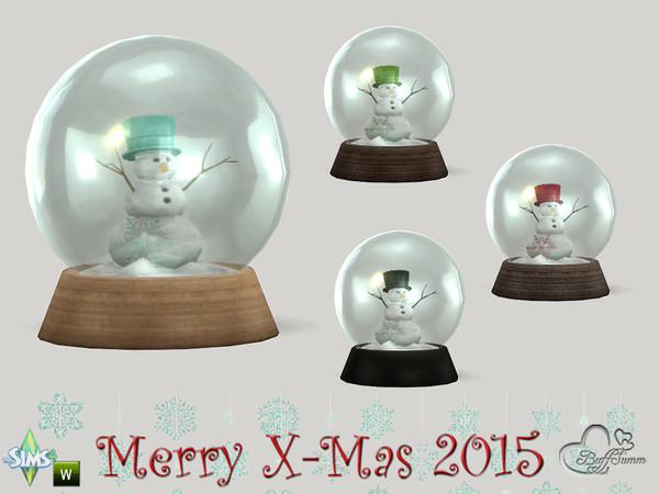 Sims 4 — XMas 2015 Snowglobe by BuffSumm — May this holiday season sparkle and shine, may all of your wishes and dreams