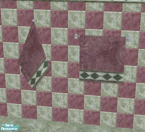 Sims 2 — D2DTC 36 - Windkeeper Pack - Bath Towels by D2Diamond — This file will recolor the Large Bath towel, and the