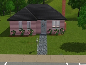 Sims 3 — Bloomsbury by goldenyune2 — 2 BR ,1 BATH - This is a cute pink house and great for single or family household.