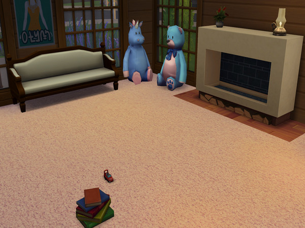 Sims 4 — Flesh Tone Carpet by abormotova2 — Standard cut pile carpet in Flesh colour