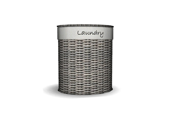 Sims 4 — Freya Bathroom Hamper by Angela — Freya Bathroom Hamper. Made to match the other sets, comes in wicker