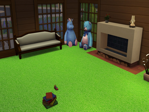 Sims 4 — Lime Green Carpet by abormotova2 — Standard Cut Pile Carpet in Lime Green