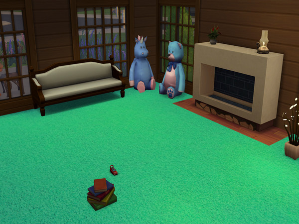 Sims 4 — Mint Green Carpet by abormotova2 — Standard Cut Pile Carpet in Mint Green