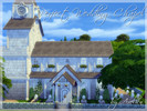 Sims 4 — Perfect Wedding Chapel by Arelien — The perfect venue for your classy sims wedding, get married downstairs