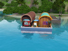 Sims 3 — Floating Vardo by Drguyks2 — Now your family can live an authentic Traveller life in an honest to goodness