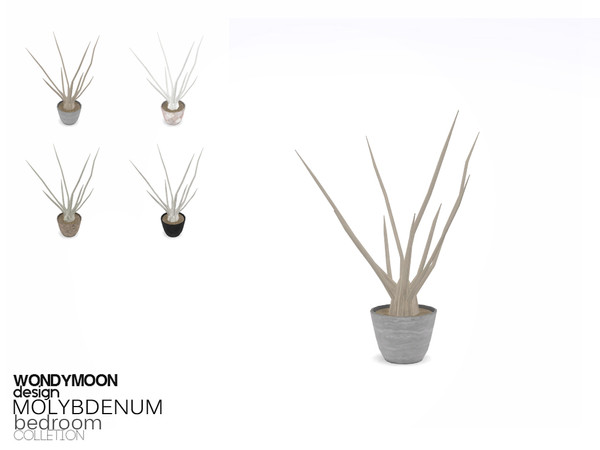 Sims 4 — Molybdenum Plant by wondymoon — - Molybdenum Bedroom - Plant - Wondymoon|TSR - Dec'2015 