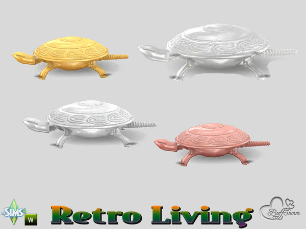 Sims 4 — Retro Living Turtle mini by BuffSumm — Traveling back in time... Retro Living... Stylish, Colorful, just Retro