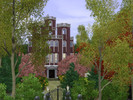 Sims 3 — Villa Amsterdam by simperfect1991 — A large house with gardens, swimmingpool, tower, parkingspace and lots of