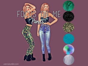 Sims 3 — Yannna's Focus On Me Pants by Yannna — Mesh by Sk-sims. I hope you like it. Available for YA-A Female.