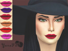 Sims 4 — Lipstick for female v2 by YanaFa — Lipstick for Female 6 color