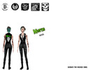 Sims 4 — Misfits Vests  by SeduceTheMoose — Four adult female Misfits vests. 