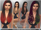 Sims 4 — Retextured: Sintiklia's Sahara Hair & Beads by Devilicious — MESH NEEDED!!!! Please download the mesh here