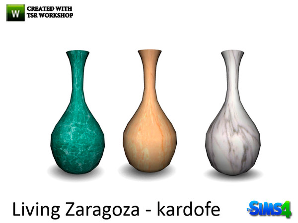 Sims 4 — kardofe_Living Zaragoza_Vase by kardofe — Nice vase in three bright colors