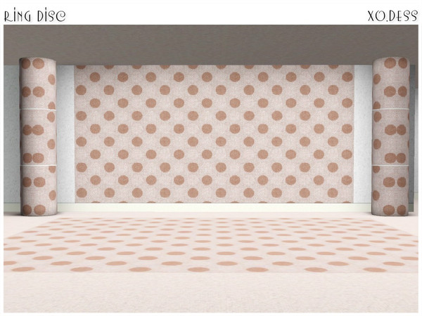 Sims 3 — Dess_Ring Disc. by Xodess — Ring Disc... part of my - CUBICAL RETRO - set. How to find it in game: After placing