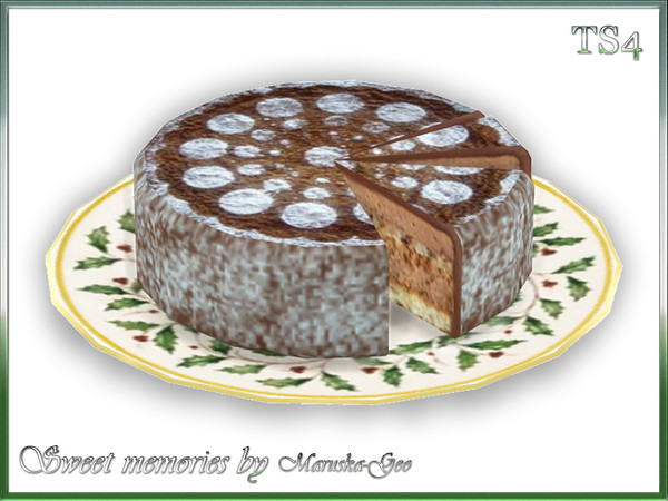 Sims 4 — Maruska-Geo Sweet memories Cake by Maruska-Geo — Maruska-Geo Sweet memories Cake