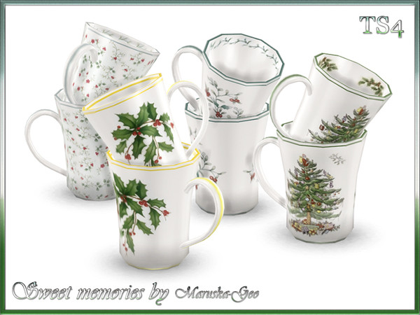 Sims 4 — Maruska-Geo Sweet memories cups by Maruska-Geo — Maruska-Geo Sweet memories cups