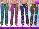 Sims 4 — Pawsome Cotton Pajama Bottoms by tamaysz — Pawsome Cotton Pajama Bottoms are available in four prints, and is