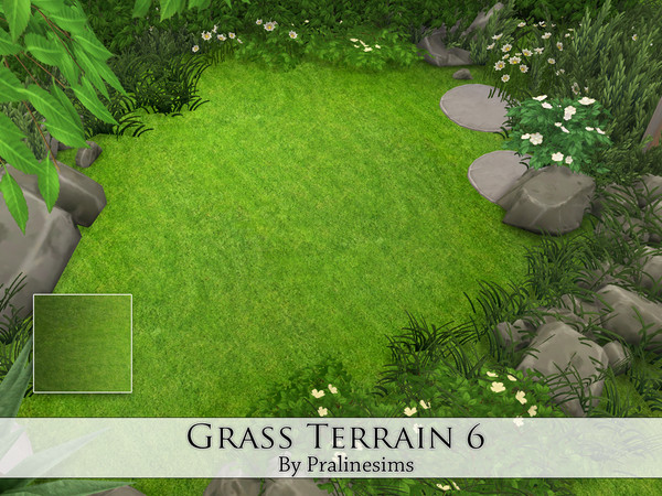 Sims 4 — Grass Terrain 6 by Pralinesims — By Pralinesims