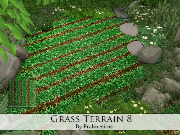 Sims 4 — Grass Terrain 8 by Pralinesims — By Pralinesims