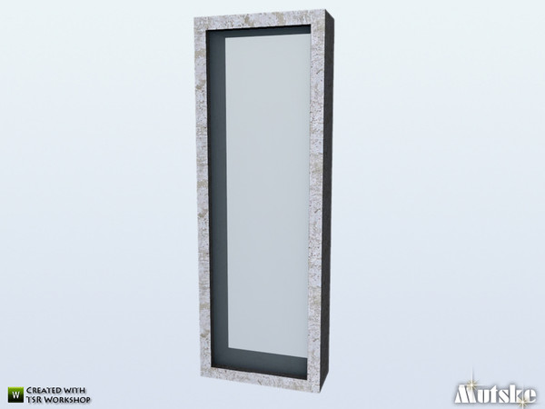 Sims 4 — Nebo Modern Window Tall Small Wall size1x1 by Mutske — Part of the Nebo Modern Windows. Made by Mutske@TSR. 