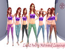 Sims 4 — Light Ombre Mermaid Leggings  by TasteMyFangs2 — Light Ombre Leggings for all your mermaid dreams! Blush - MYOBI
