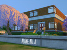 Sims 4 — Alone of N.Y  by snike2312 — Great house seemingly unremarkable , but the interior will delight you and your