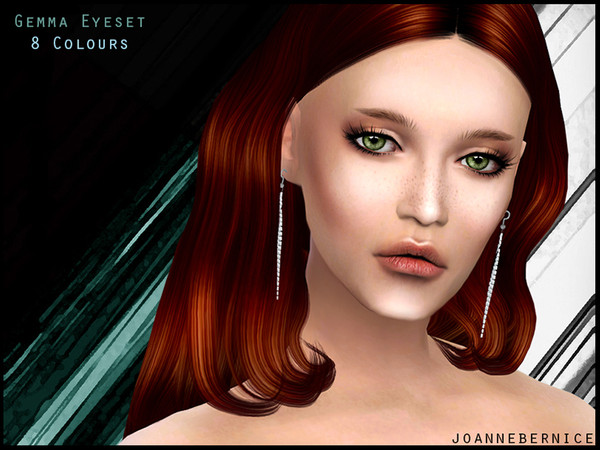 Sims 4 — Gemma Eyeset by joannebernice — A set i have been enjoying for the last 6 months or so. I thought i might share